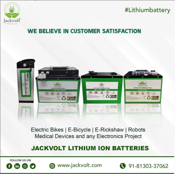 Making The Right Choice For Robot Battery Pack In India